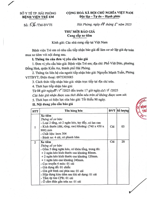 Thư mời báo giá số 536