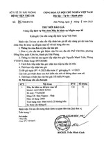 Thư mời báo giá số 696
