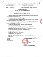 Thư mời báo giá số 799