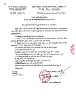 Thư mời báo giá số 800