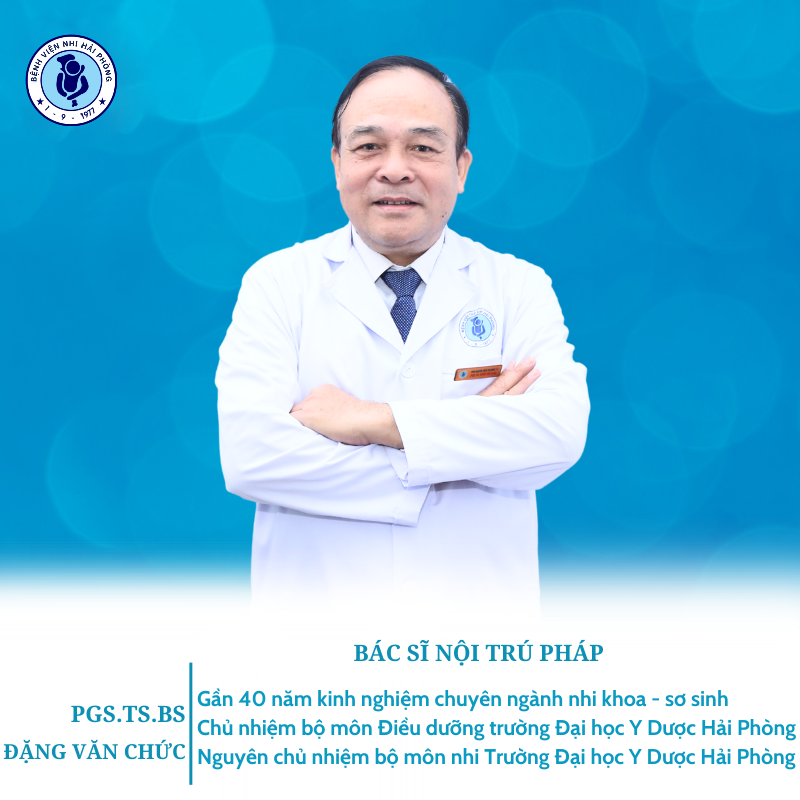 Phó giáo sư - Tiến sĩ - Thầy thuốc ưu tú Đặng Văn Chức