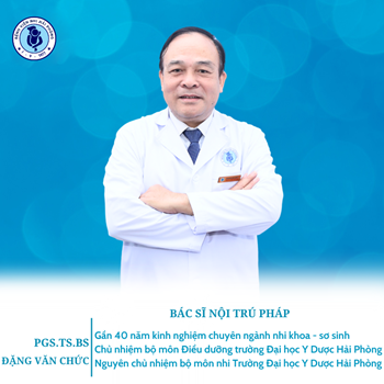 Phó giáo sư - Tiến sĩ - Thầy thuốc ưu tú Đặng Văn Chức