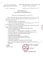 Thư mời báo giá số 94